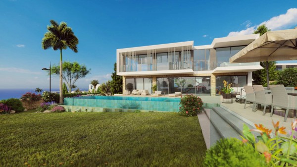 Luxury Homes Overlooking the Endless Blue 